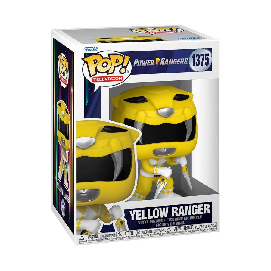 FUN72158 Power Rangers 30th Anniversary - Yellow Ranger Pop! Vinyl - Funko - Titan Pop Culture