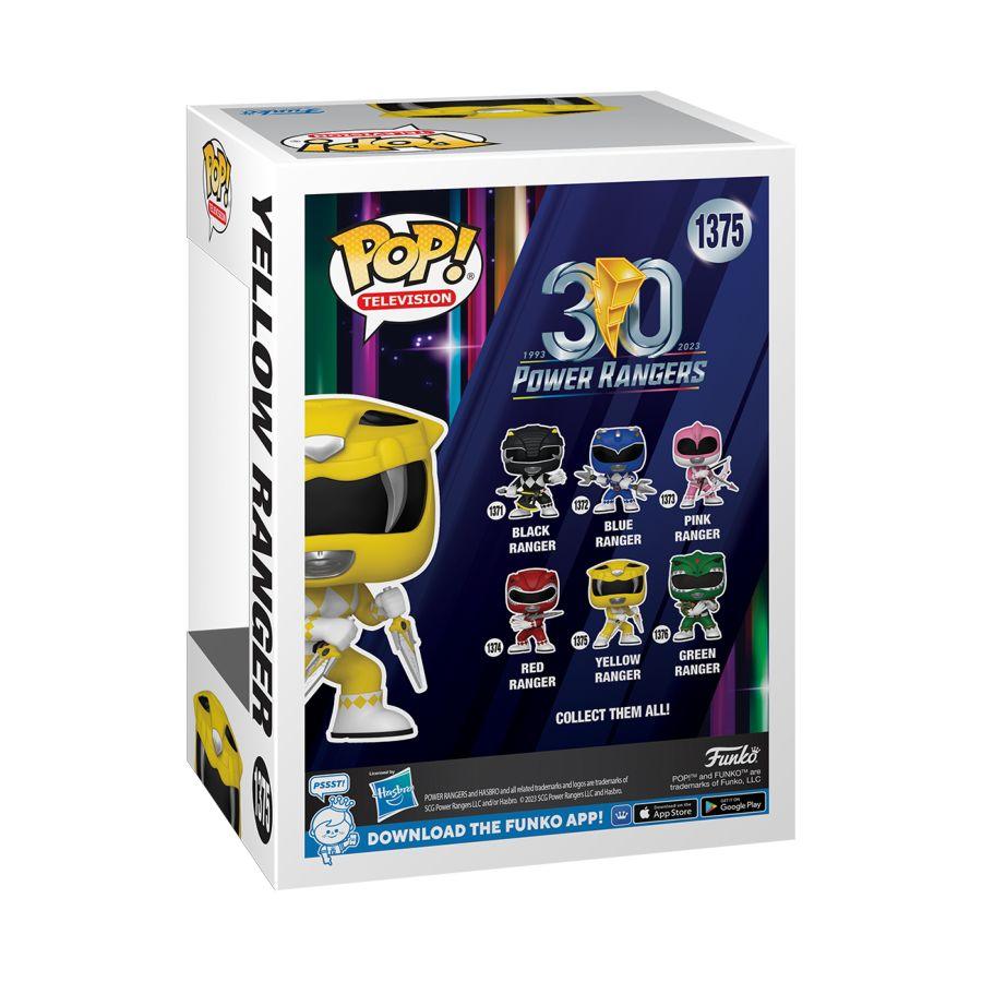 FUN72158 Power Rangers 30th Anniversary - Yellow Ranger Pop! Vinyl - Funko - Titan Pop Culture