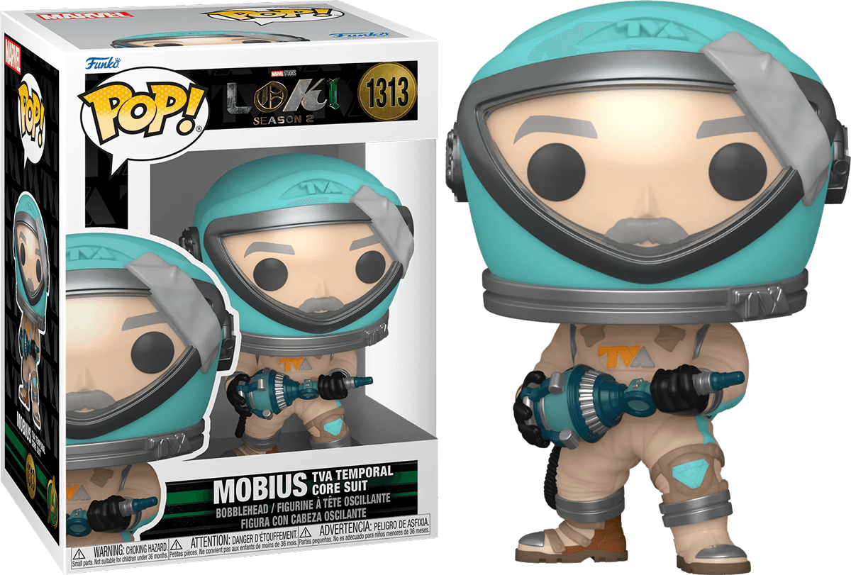 FUN72170 Loki (TV) - Mobius with TVA Temporal Core Suit Pop! Vinyl - Funko - Titan Pop Culture