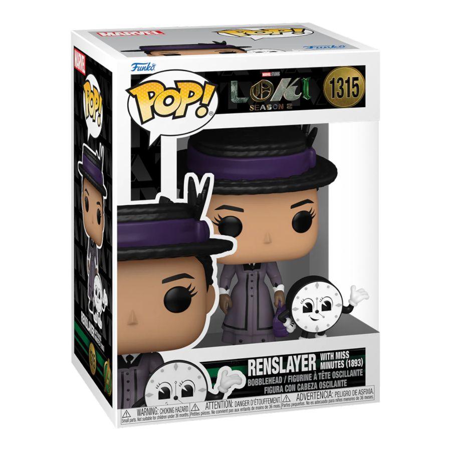 FUN72172 Loki (TV) - Renslayer with Miss Minutes (1893) Pop Vinyl - Funko - Titan Pop Culture