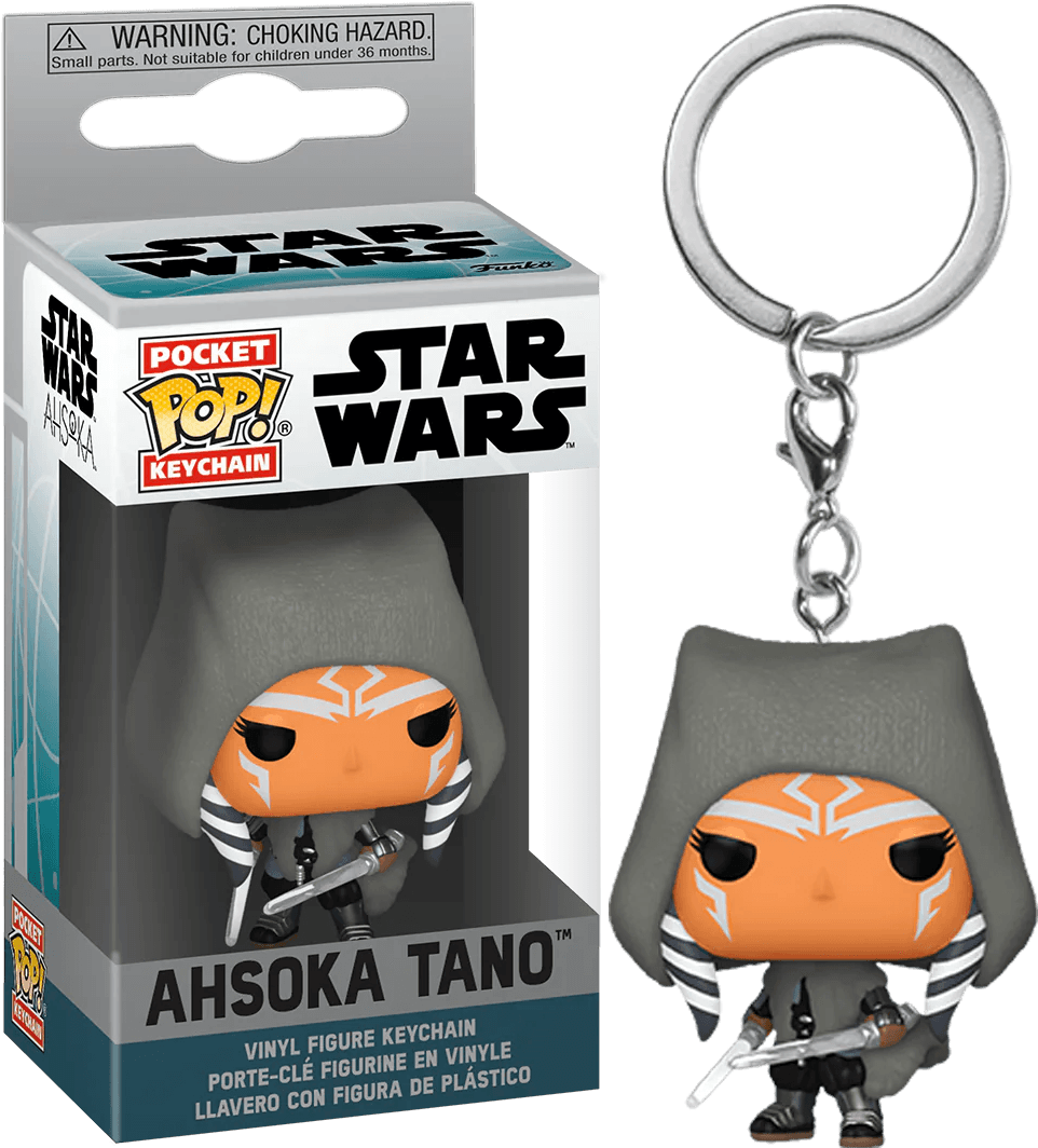 FUN72173 Star Wars: Ahsoka (TV) - Ahsoka Tano Pop! Keychain - Funko - Titan Pop Culture