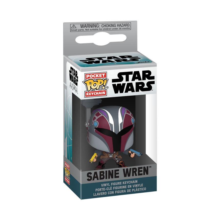 FUN72174 Star Wars: Ahsoka (TV) - Sabine Wren Pop! Keychain - Funko - Titan Pop Culture