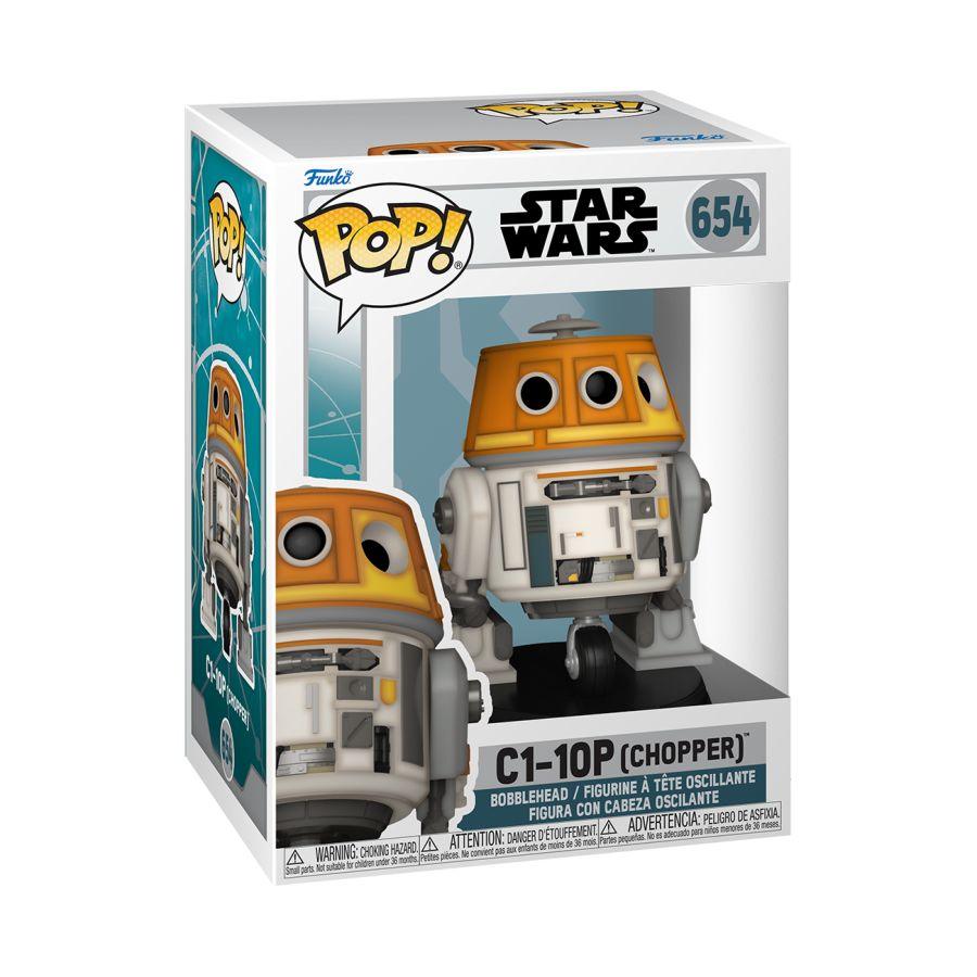 FUN72179 Star Wars: Ahsoka (TV) - C1-10P (Chopper) Pop! Vinyl - Funko TBA - Titan Pop Culture