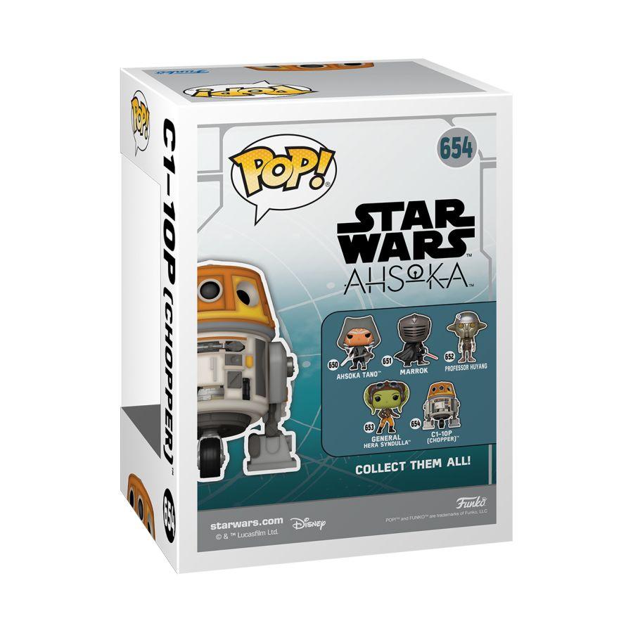 FUN72179 Star Wars: Ahsoka (TV) - C1-10P (Chopper) Pop! Vinyl - Funko TBA - Titan Pop Culture