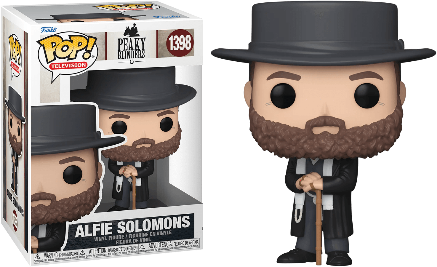 FUN72181 Peaky Blinders - Alfie Solomons Pop! Vinyl - Funko - Titan Pop Culture