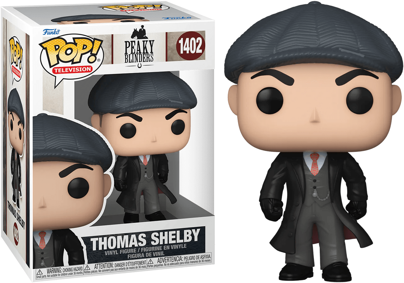 FUN72185 Peaky Blinders - Thomas Shelby (with chase) Pop! Vinyl - Funko - Titan Pop Culture