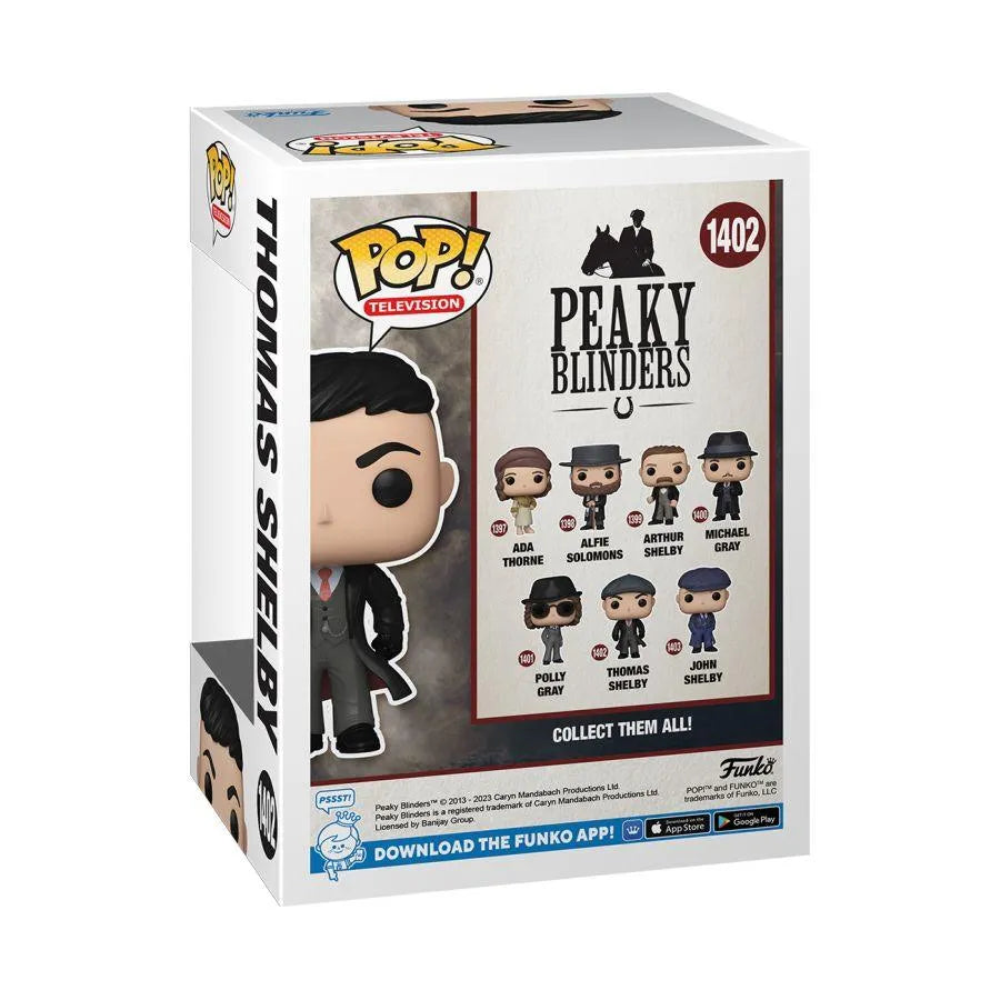 FUN72185 Peaky Blinders - Thomas Shelby (with chase) Pop! Vinyl - Funko - Titan Pop Culture