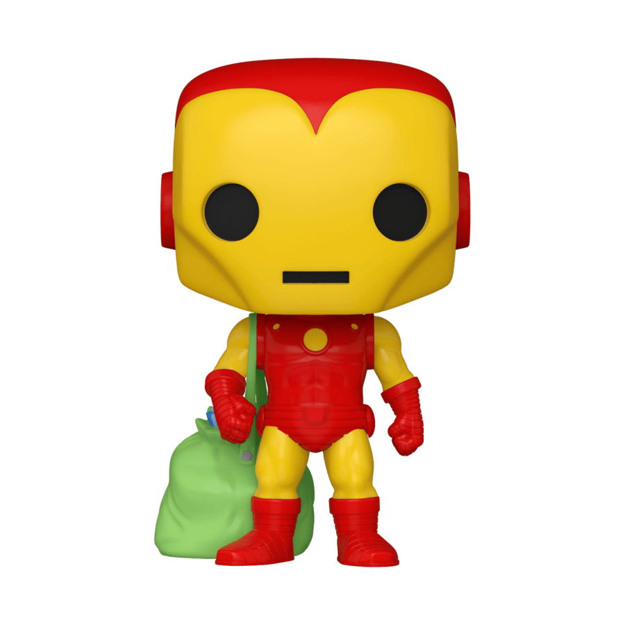 FUN72188 Marvel Comics - Iron Man with Bag Holiday Pop! Vinyl - Funko - Titan Pop Culture