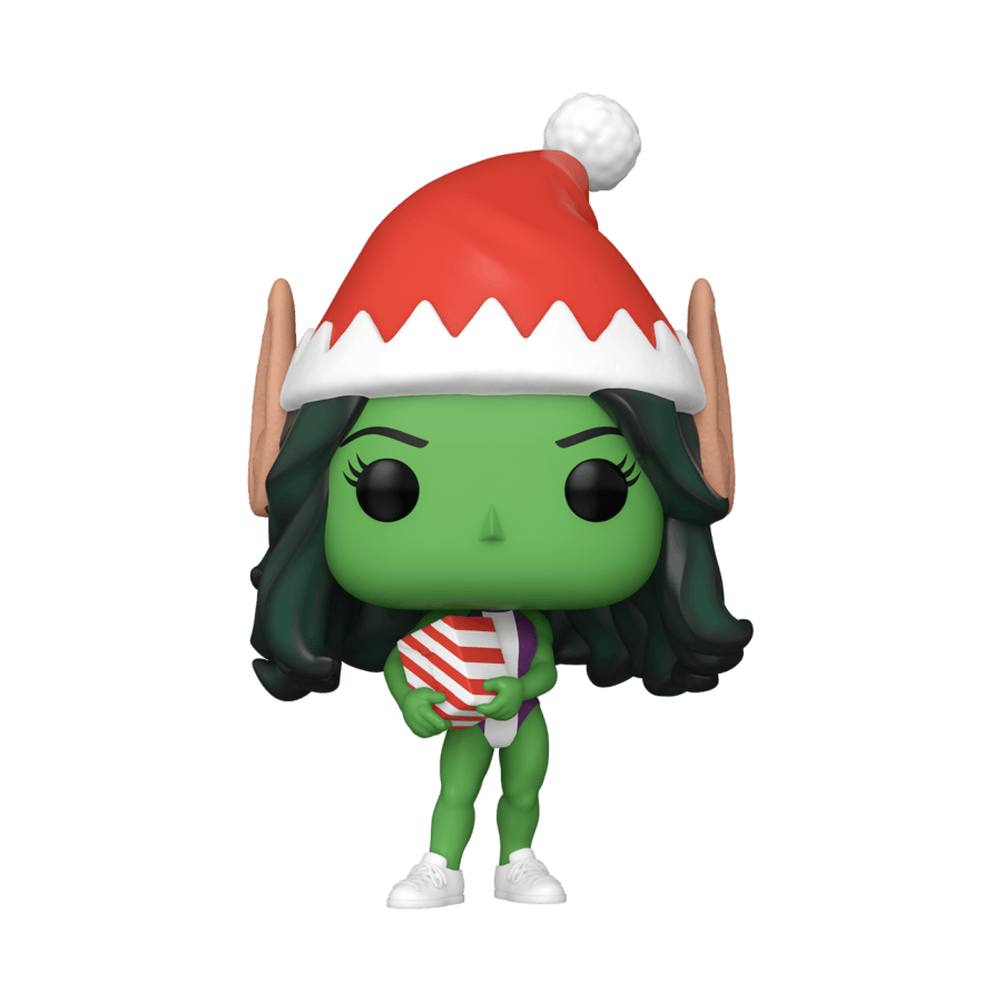 FUN72189 Marvel Comics - She-Hulk Holiday Pop! Vinyl - Funko - Titan Pop Culture