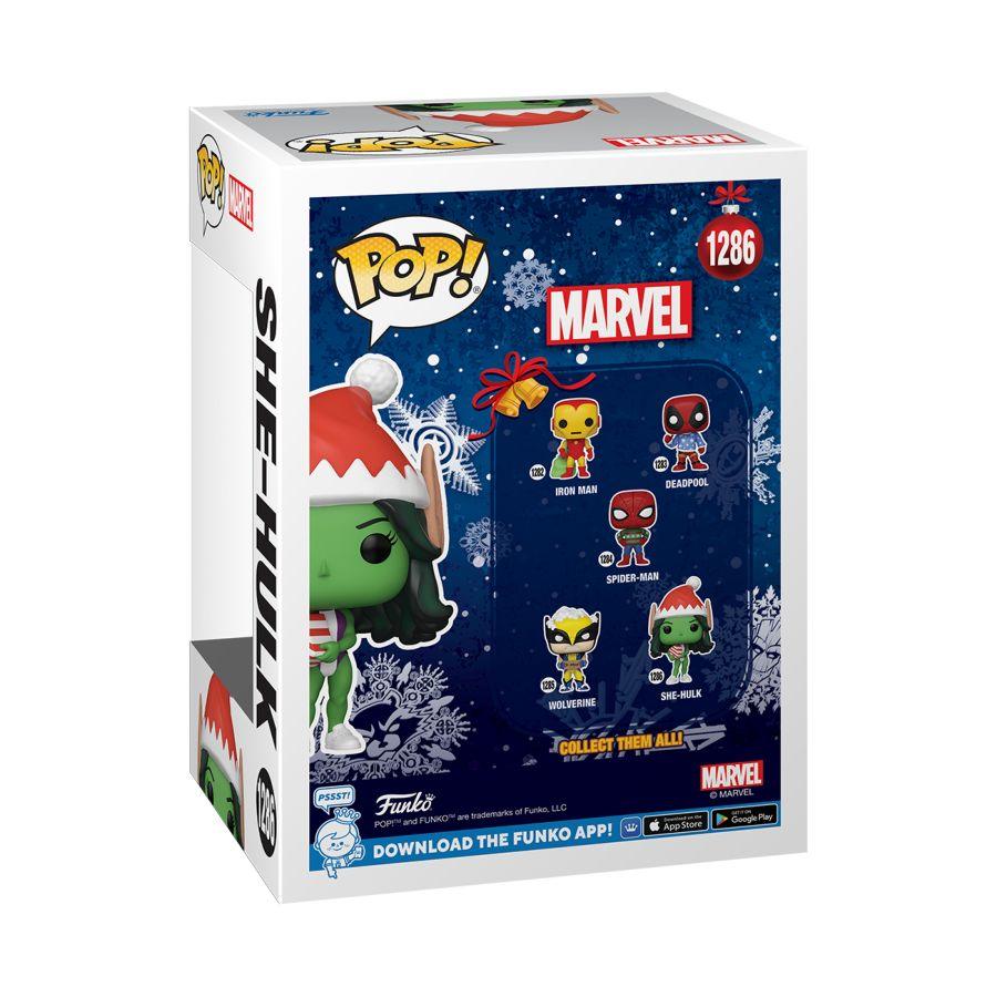 FUN72189 Marvel Comics - She-Hulk Holiday Pop! Vinyl - Funko - Titan Pop Culture