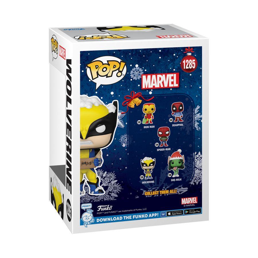 FUN72191 Marvel Comics - Wolverine with Sign Holiday Pop! Vinyl - Funko - Titan Pop Culture