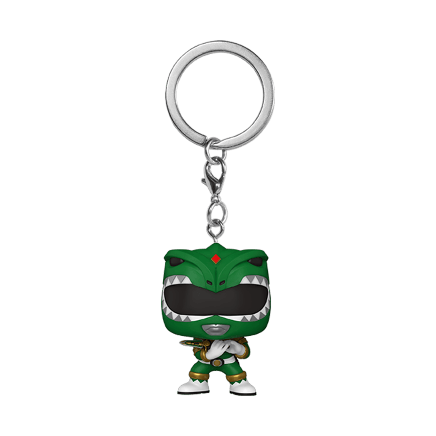 FUN72201 Power Rangers 30th Anniversary - Green Ranger Pop! Keychain - Funko TBA - Titan Pop Culture