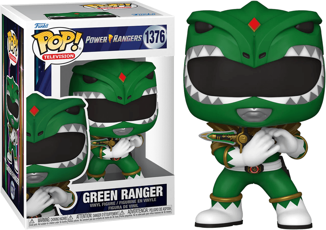 FUN72202 Power Rangers 30th Anniversary - Green Ranger Pop! Vinyl - Funko - Titan Pop Culture
