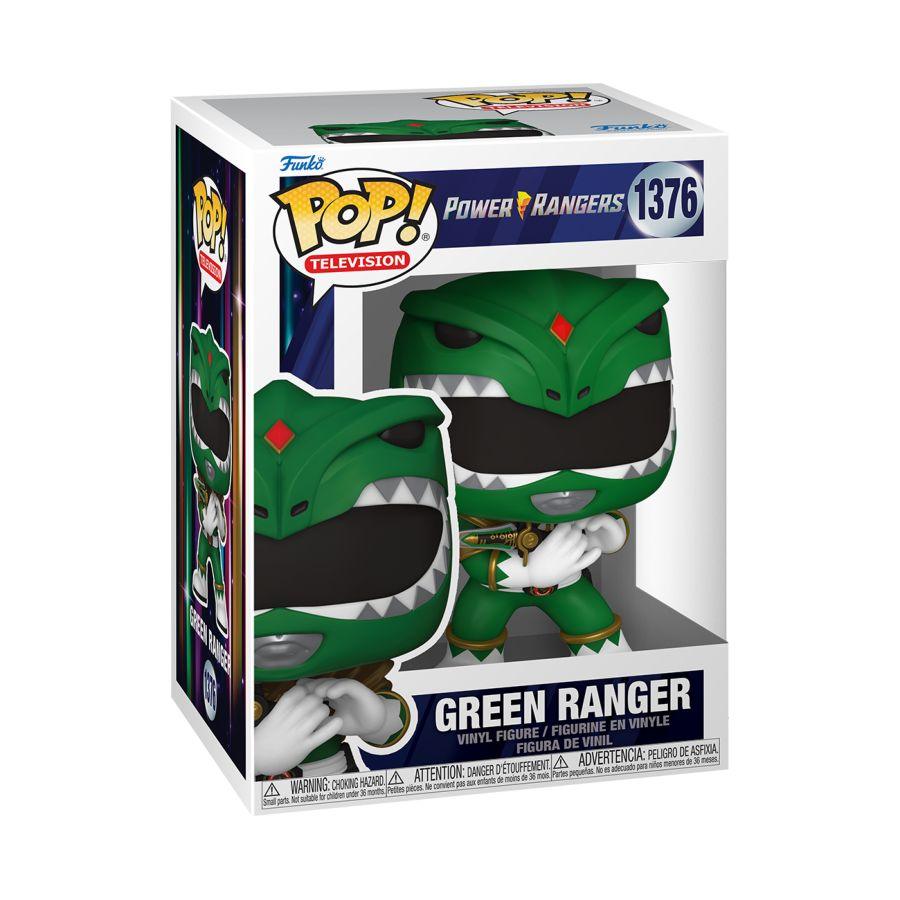 FUN72202 Power Rangers 30th Anniversary - Green Ranger Pop! Vinyl - Funko - Titan Pop Culture