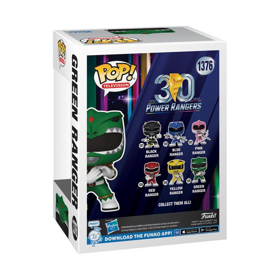 FUN72202 Power Rangers 30th Anniversary - Green Ranger Pop! Vinyl - Funko - Titan Pop Culture