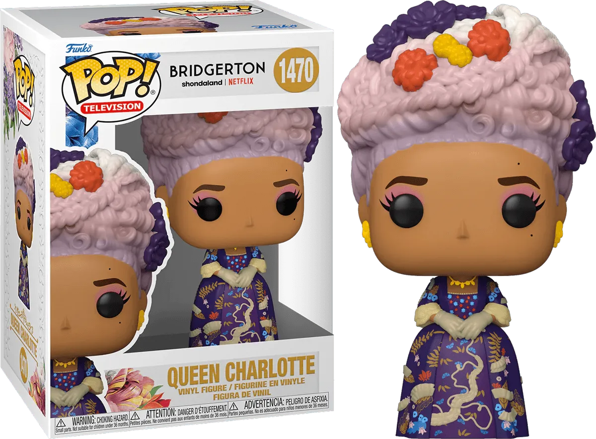 FUN72206 Bridgerton - Queen Charlotte Pop! Vinyl - Funko TBA - Titan Pop Culture