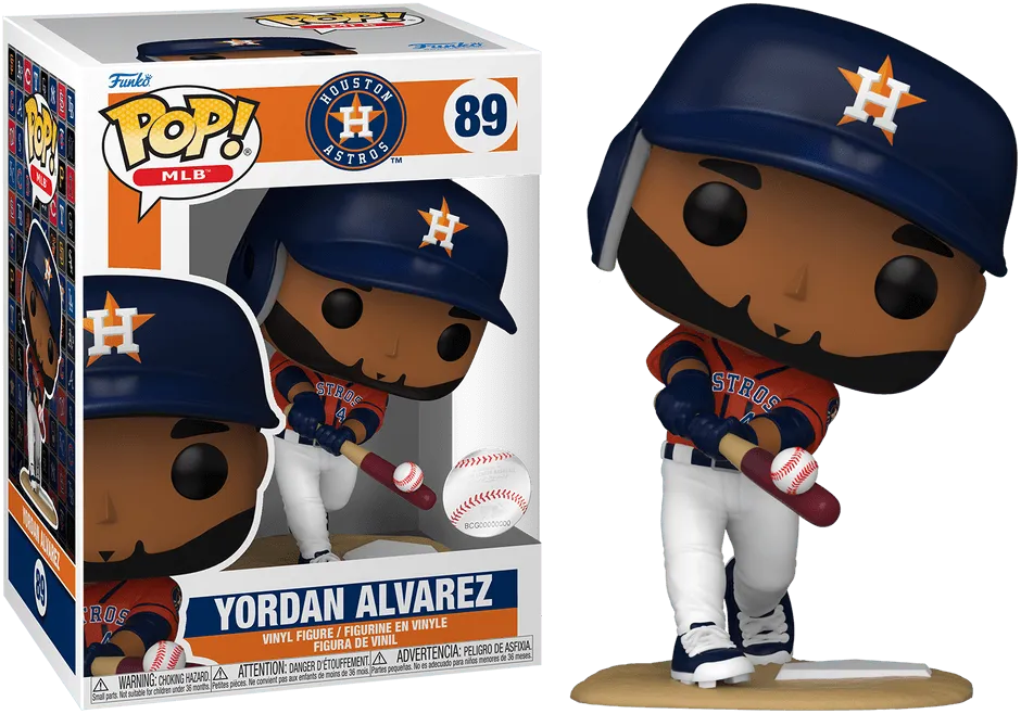 FUN72212 MLB: Astros - Yordan Alvarez Pop! Vinyl - Funko - Titan Pop Culture