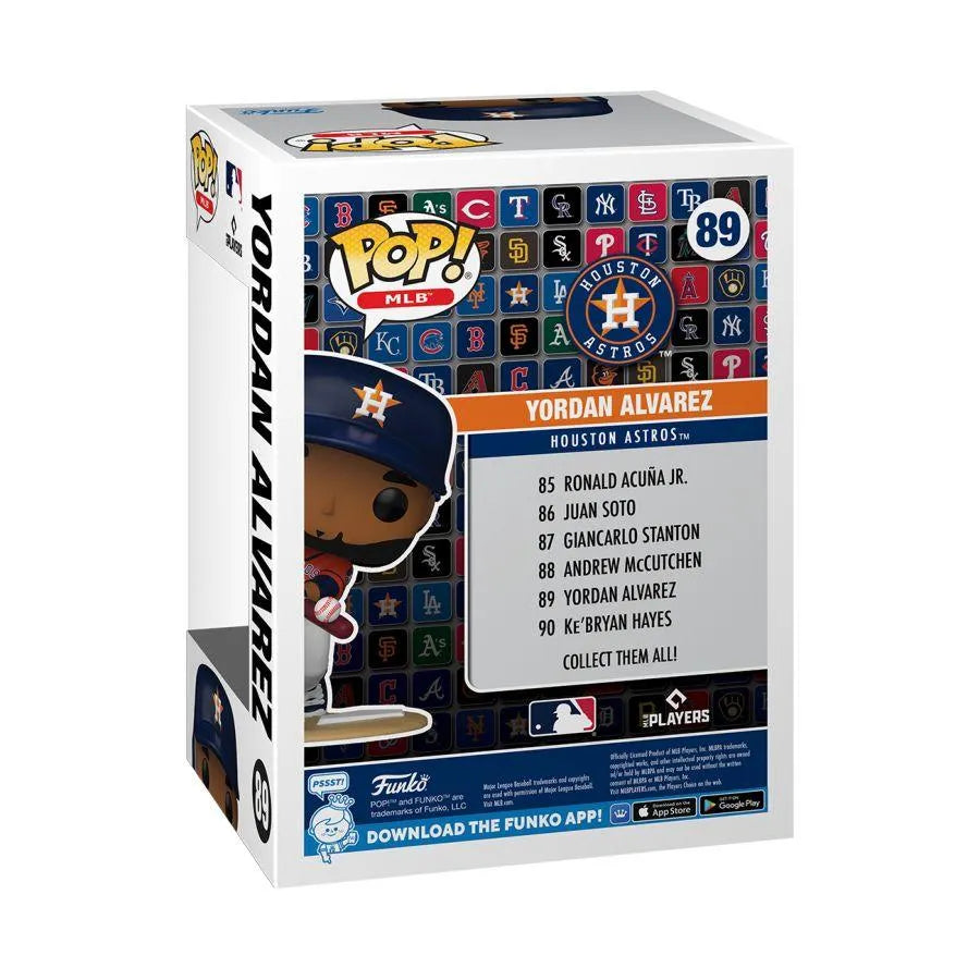 FUN72212 MLB: Astros - Yordan Alvarez Pop! Vinyl - Funko - Titan Pop Culture