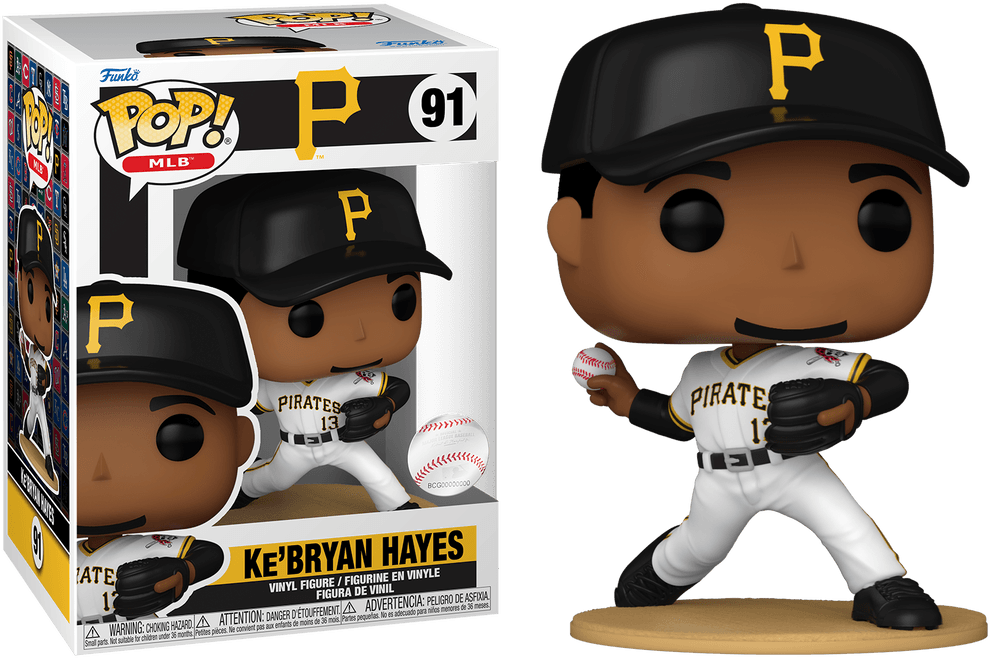 FUN72214 MLB: Pirates - KeBryan Hayes Pop! Vinyl - Funko - Titan Pop Culture