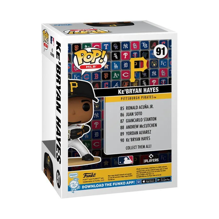 FUN72214 MLB: Pirates - KeBryan Hayes Pop! Vinyl - Funko - Titan Pop Culture