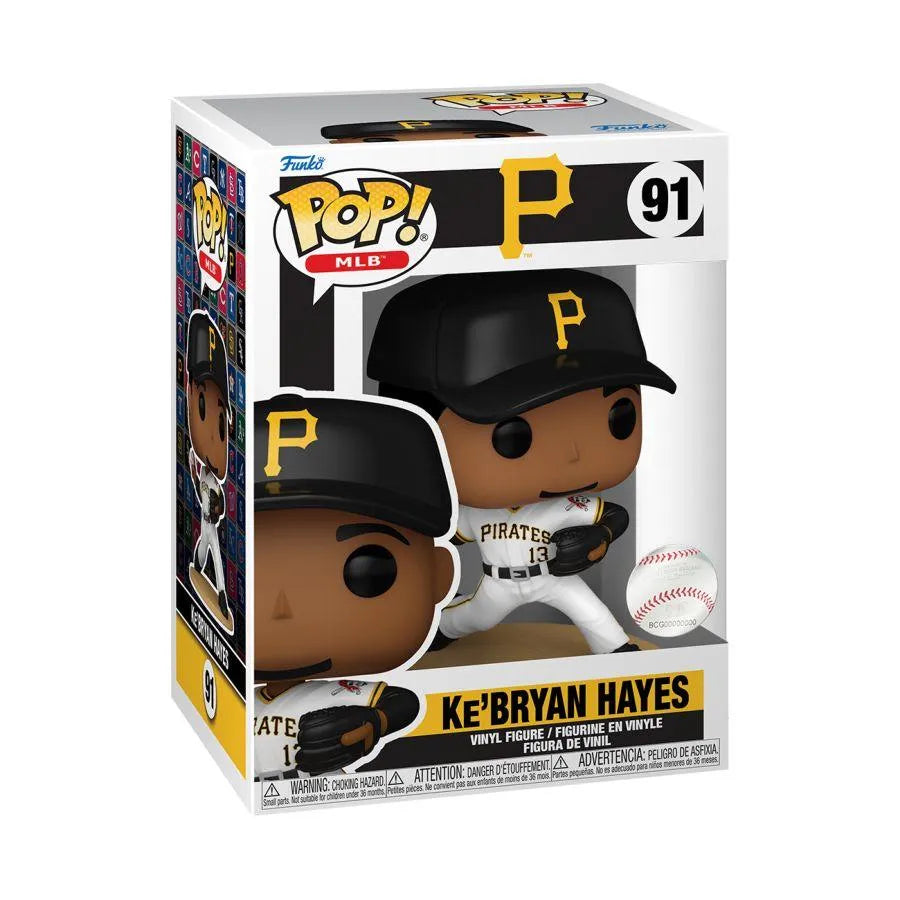 FUN72214 MLB: Pirates - KeBryan Hayes Pop! Vinyl - Funko - Titan Pop Culture