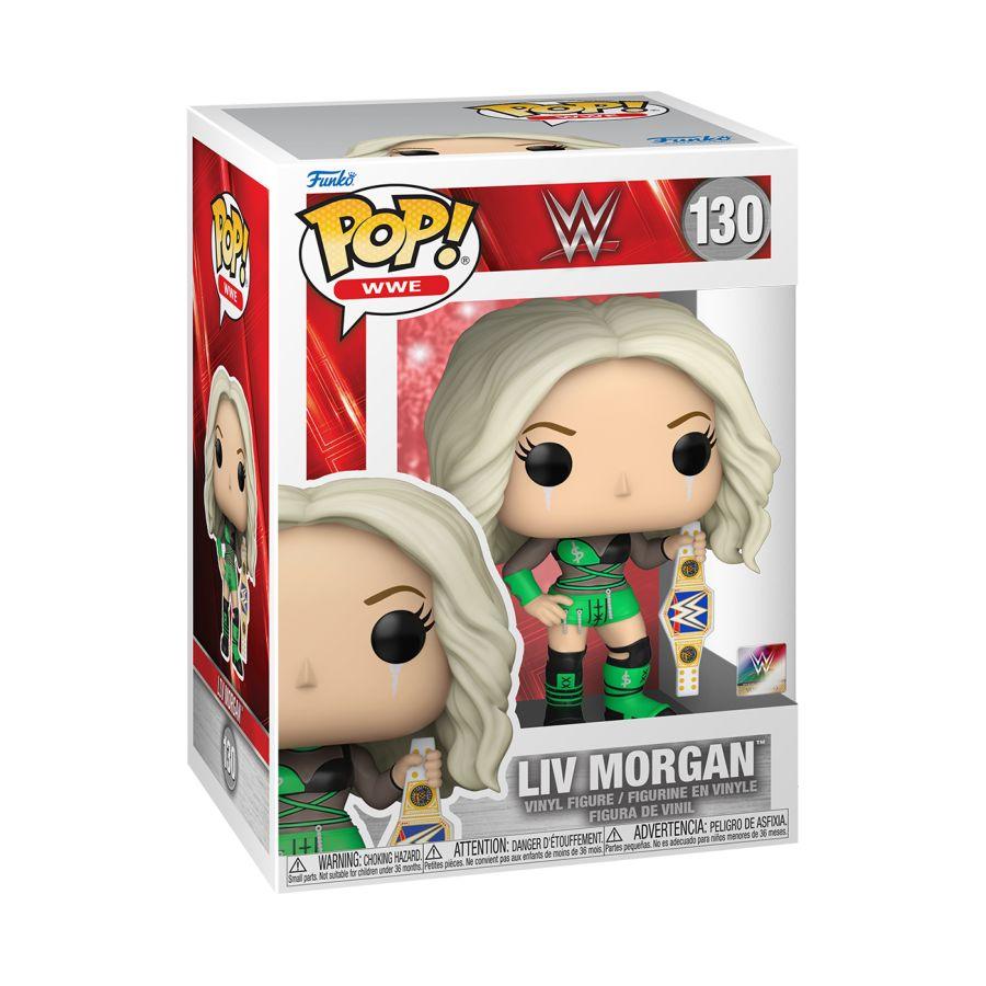 FUN72231 WWE - Liv Morgan with Belt Pop! Vinyl - Funko - Titan Pop Culture