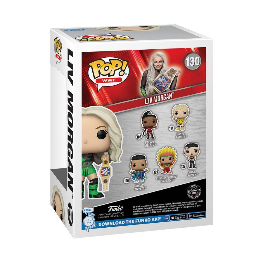 FUN72231 WWE - Liv Morgan with Belt Pop! Vinyl - Funko - Titan Pop Culture