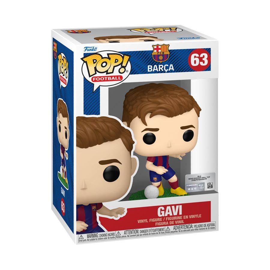 FUN72235 Football: Barcelona - Gavi Pop! Vinyl - Funko - Titan Pop Culture