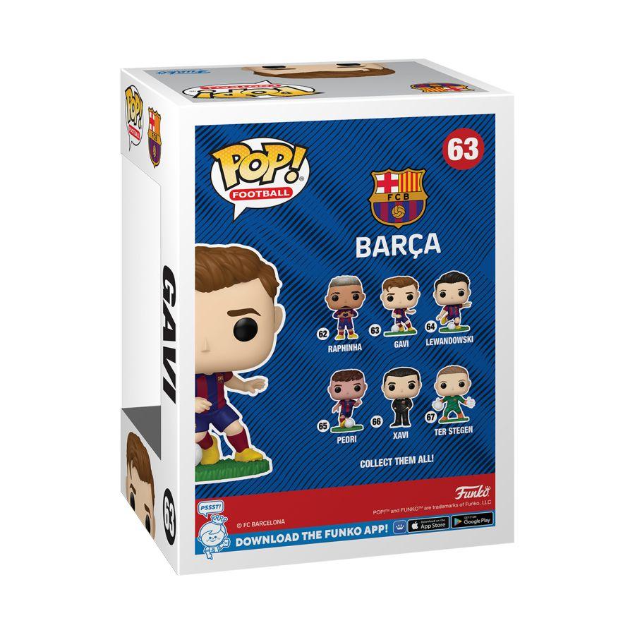 FUN72235 Football: Barcelona - Gavi Pop! Vinyl - Funko - Titan Pop Culture