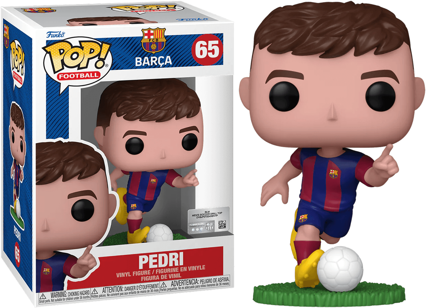 FUN72237 Football: Barcelona - Pedri Pop! Vinyl - Funko TBA - Titan Pop Culture