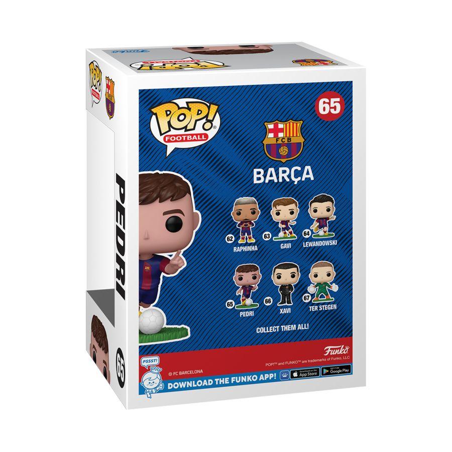 FUN72237 Football: Barcelona - Pedri Pop! Vinyl - Funko TBA - Titan Pop Culture