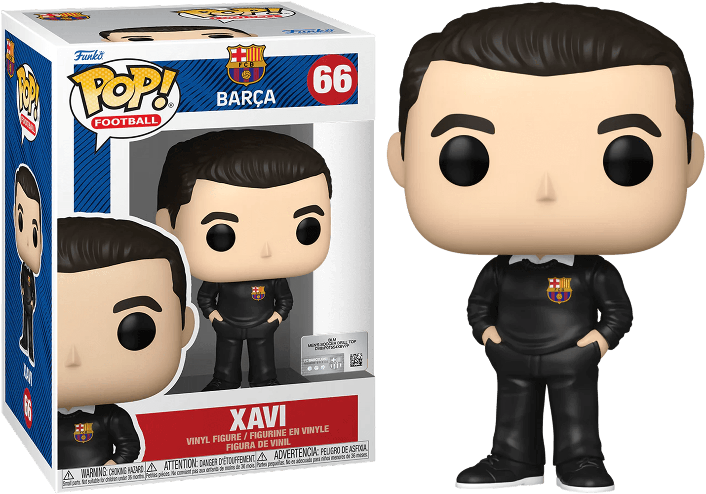 FUN72238 Football: Barcelona - Xavi Pop! Vinyl - Funko - Titan Pop Culture