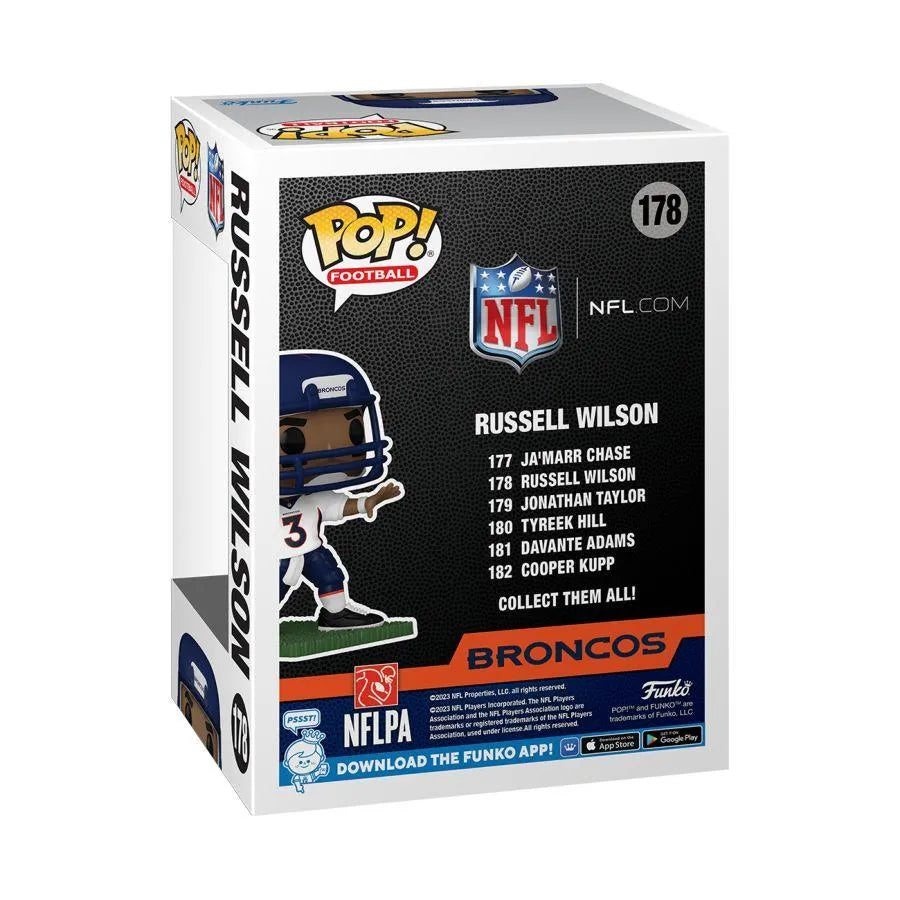 FUN72240 NFL: Broncos - Russell Wilson Pop! Vinyl - Funko - Titan Pop Culture