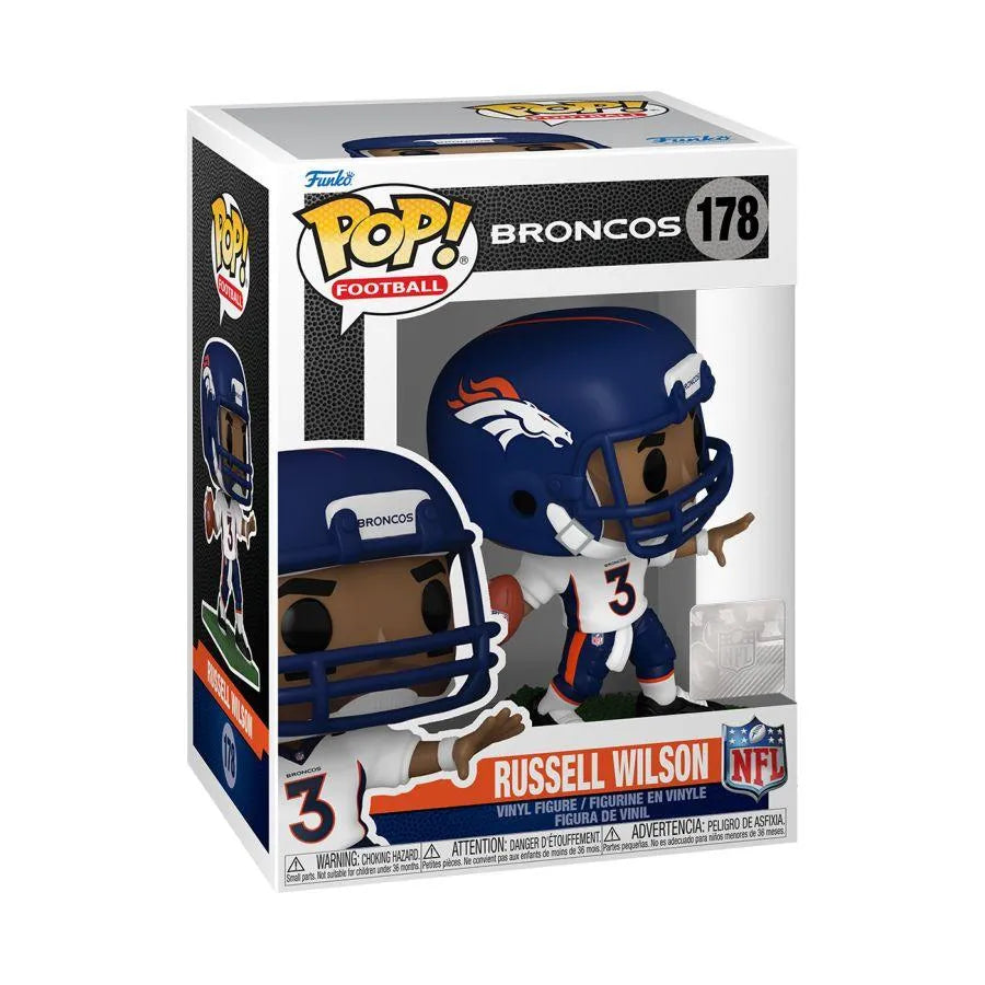 FUN72240 NFL: Broncos - Russell Wilson Pop! Vinyl - Funko - Titan Pop Culture