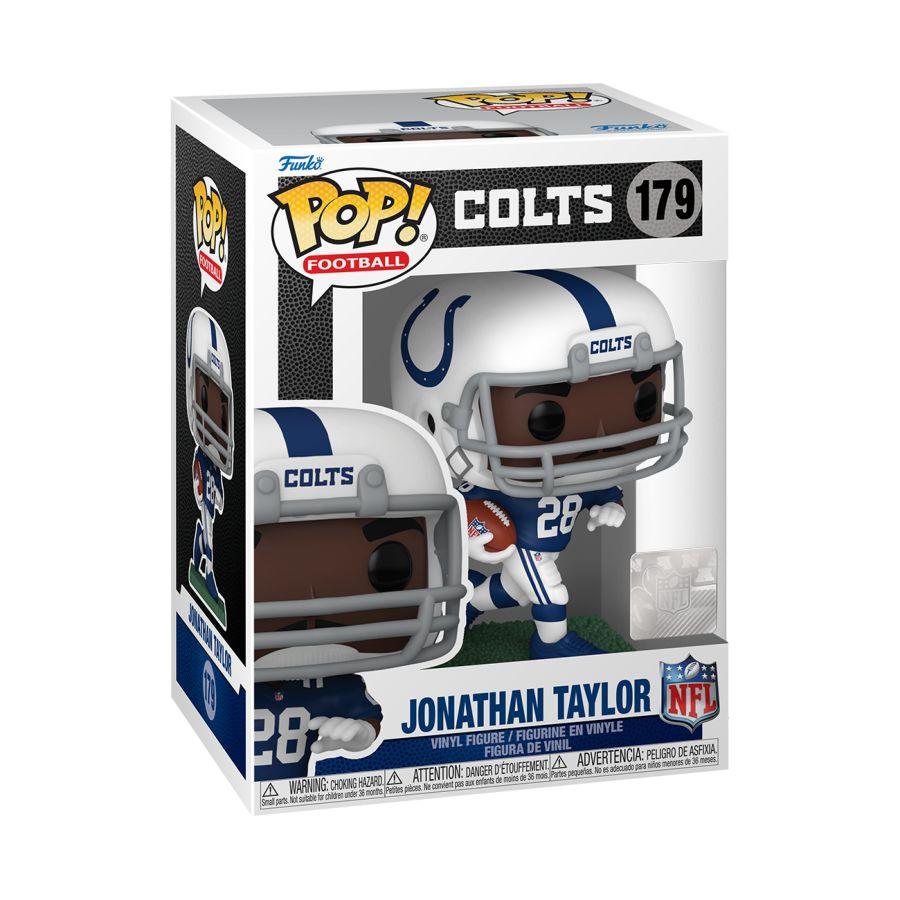FUN72241 NFL: Colts - Jonathan Taylor Pop! Vinyl - Funko - Titan Pop Culture