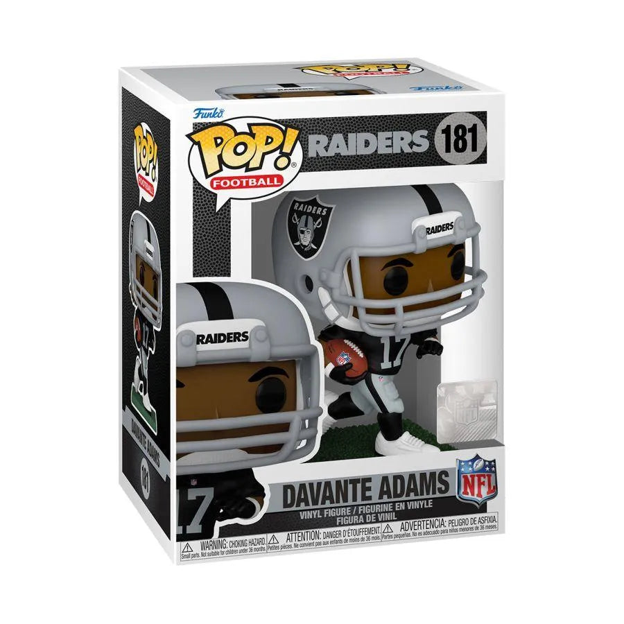 FUN72243 NFL: Raiders - Davante Adams Pop! Vinyl - Funko - Titan Pop Culture