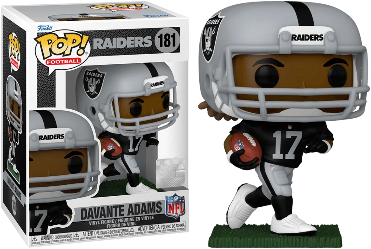 FUN72243 NFL: Raiders - Davante Adams Pop! Vinyl - Funko - Titan Pop Culture