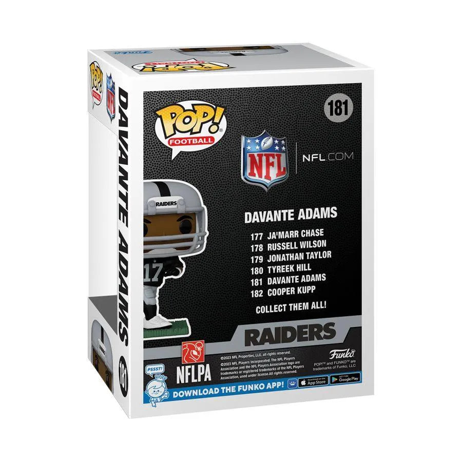 FUN72243 NFL: Raiders - Davante Adams Pop! Vinyl - Funko - Titan Pop Culture