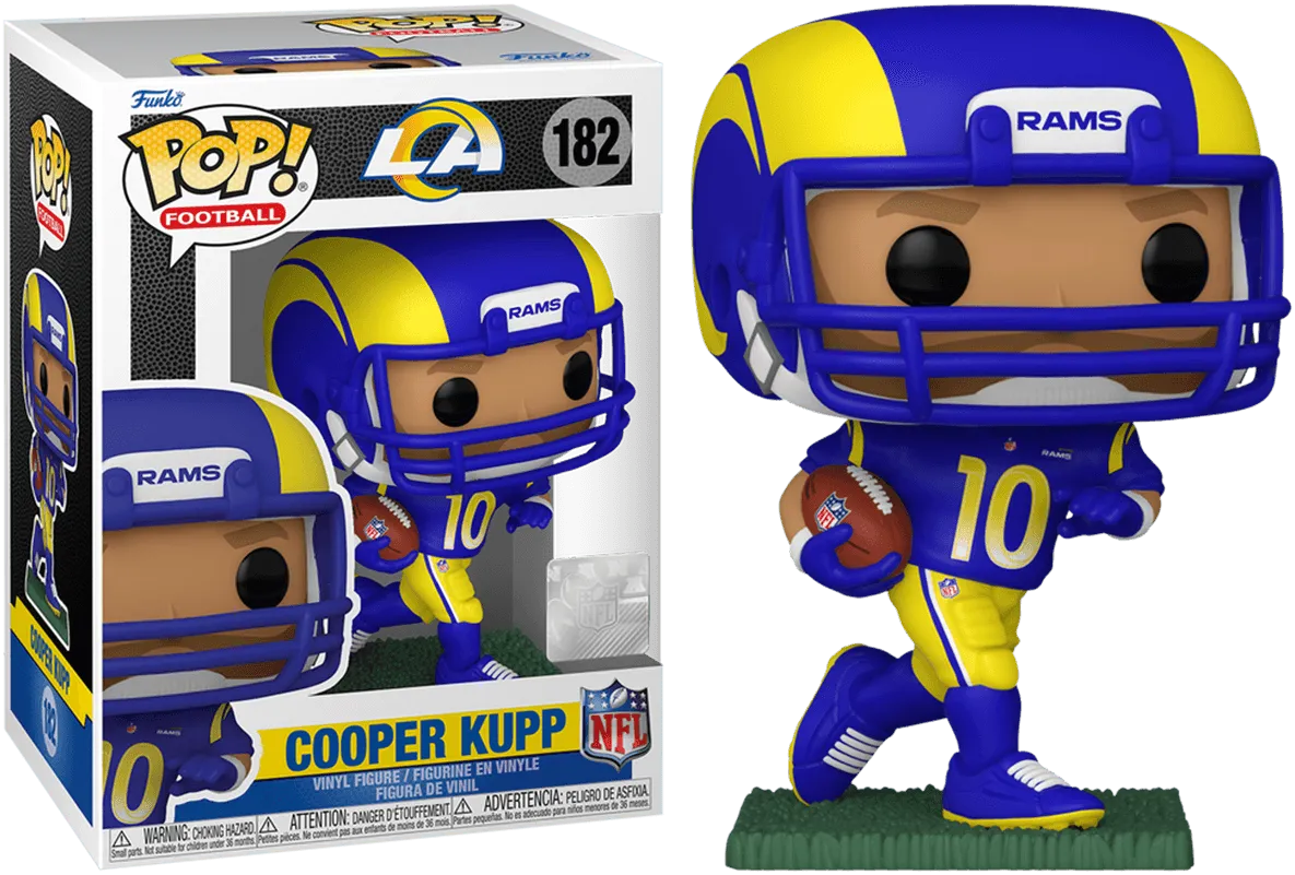 FUN72244 NFL: Rams - Cooper Kupp Pop! Vinyl - Funko - Titan Pop Culture