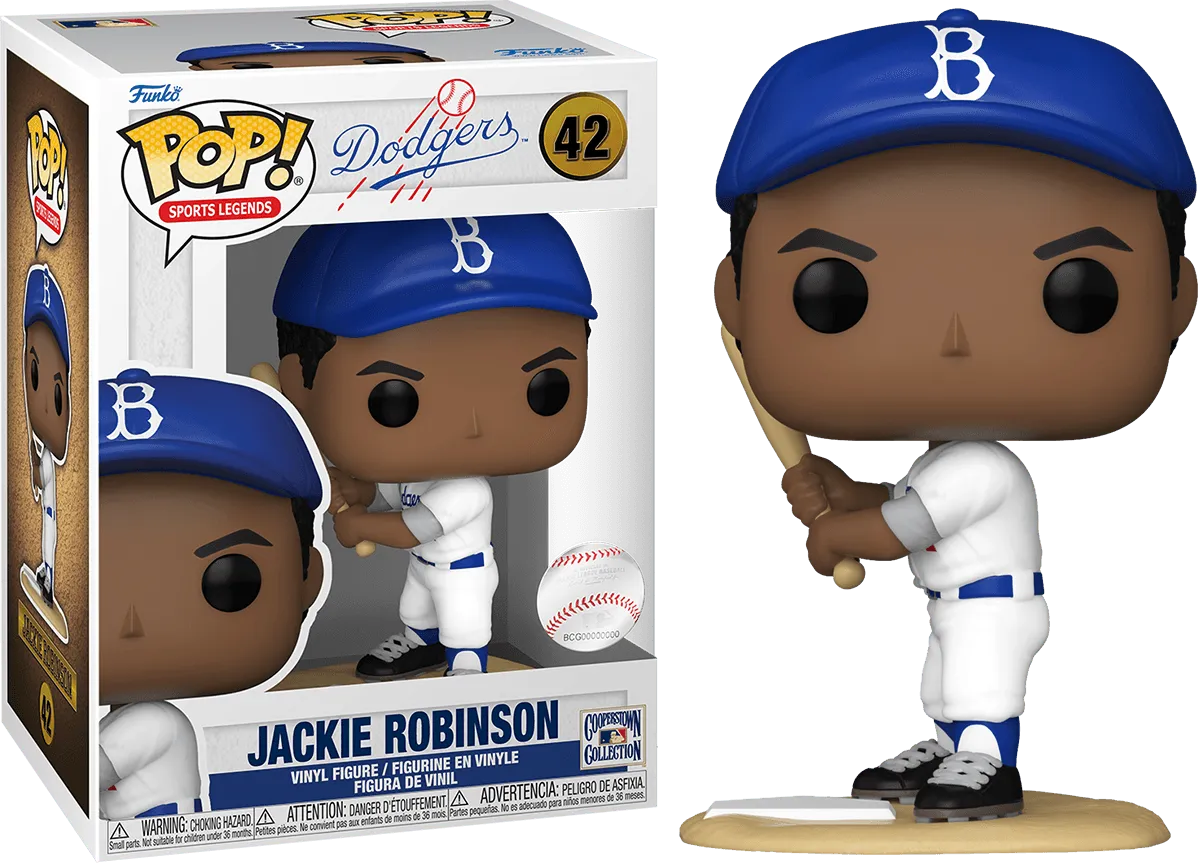 FUN72246 MLB: Legends - Jackie Robinson (with chase) Pop! Vinyl - Funko - Titan Pop Culture