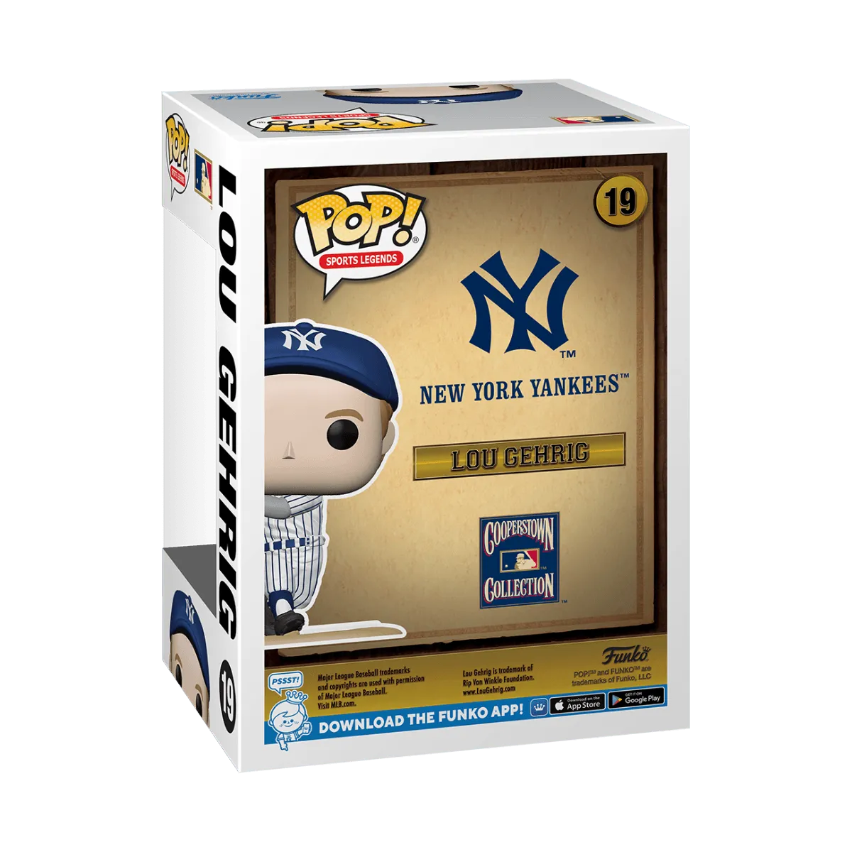 FUN72247 MLB: Legends - Lou Gehrig (with chase) Pop! Vinyl - Funko - Titan Pop Culture