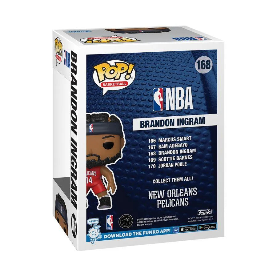 FUN72250 NBA Basketball - Brandon Ingram (New Orleans Pelicans) Pop! Vinyl - Funko - Titan Pop Culture