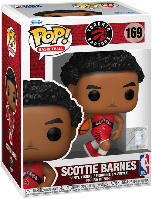 FUN72251 NBA Basketball - Scottie Barnes (Toronto Raptors) Pop! Vinyl - Funko - Titan Pop Culture