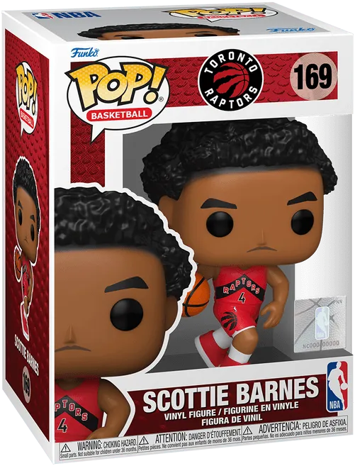 FUN72251 NBA Basketball - Scottie Barnes (Toronto Raptors) Pop! Vinyl - Funko - Titan Pop Culture