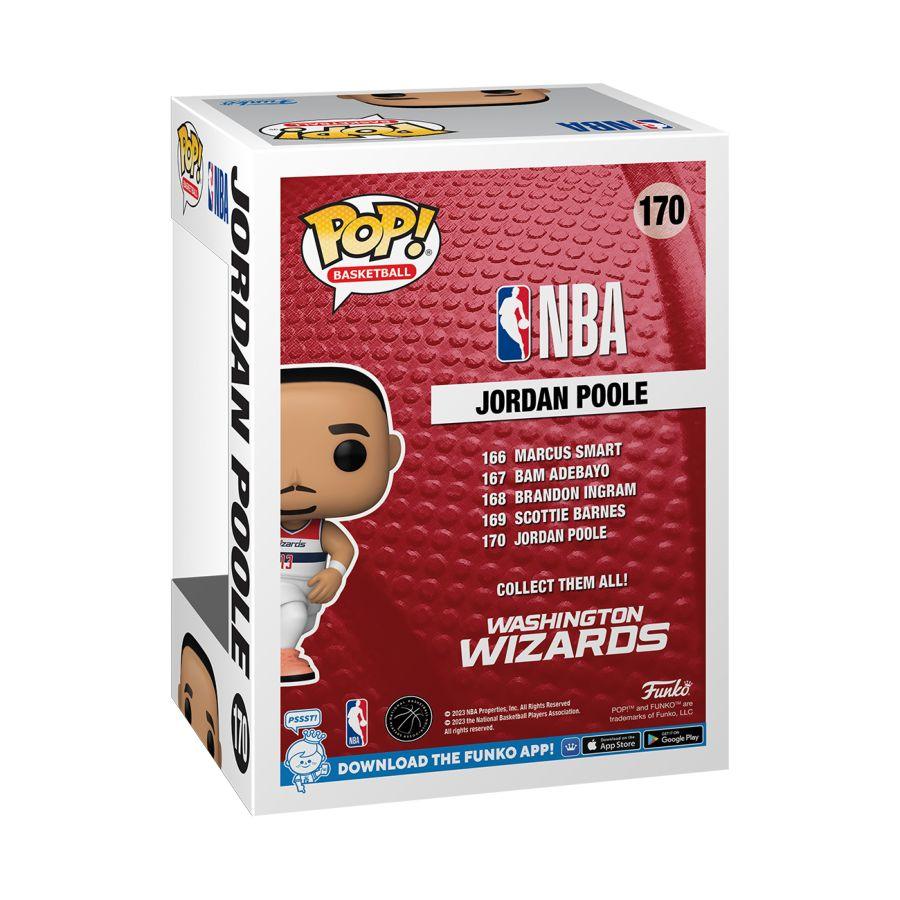 FUN72253 NBA Basketball - Jordan Poole (Washington Wizards) Pop! Vinyl - Funko - Titan Pop Culture