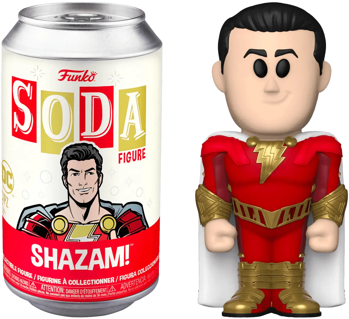 FUN72260 Shazam 2: Fury Of The Gods - Shazam! (with chase) Vinyl Soda - Funko - Titan Pop Culture