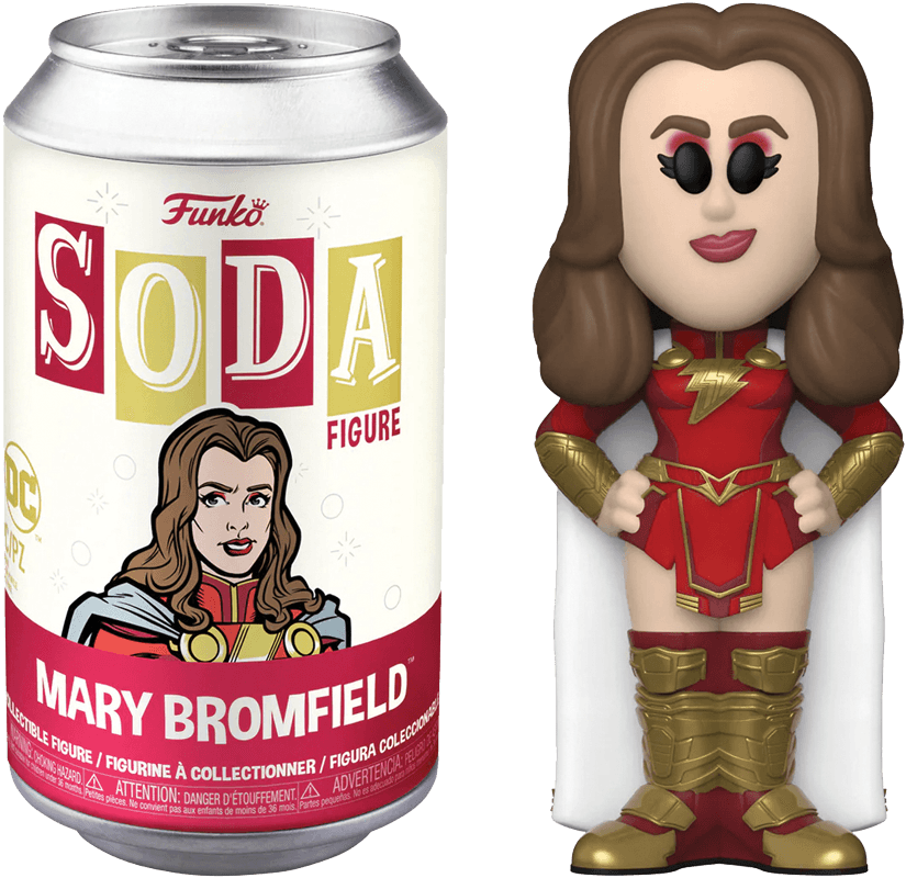 FUN72263 Shazam 2: Fury Of The Gods - Mary Bromfield (with chase) Vinyl Soda - Funko - Titan Pop Culture