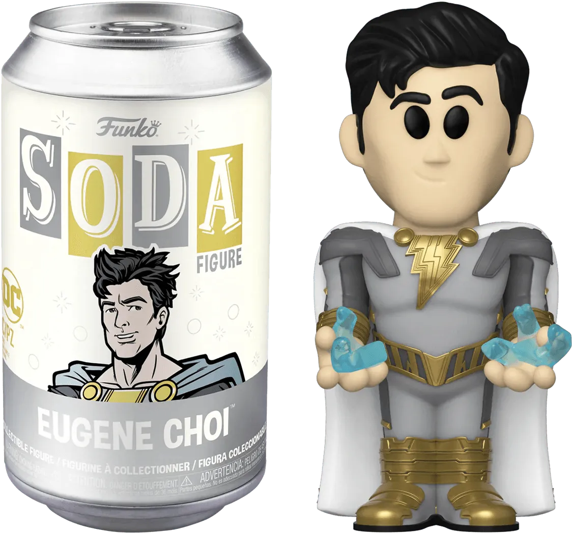 FUN72264 Shazam 2: Fury Of The Gods - Eugene Choi (with chase) Vinyl Soda - Funko - Titan Pop Culture