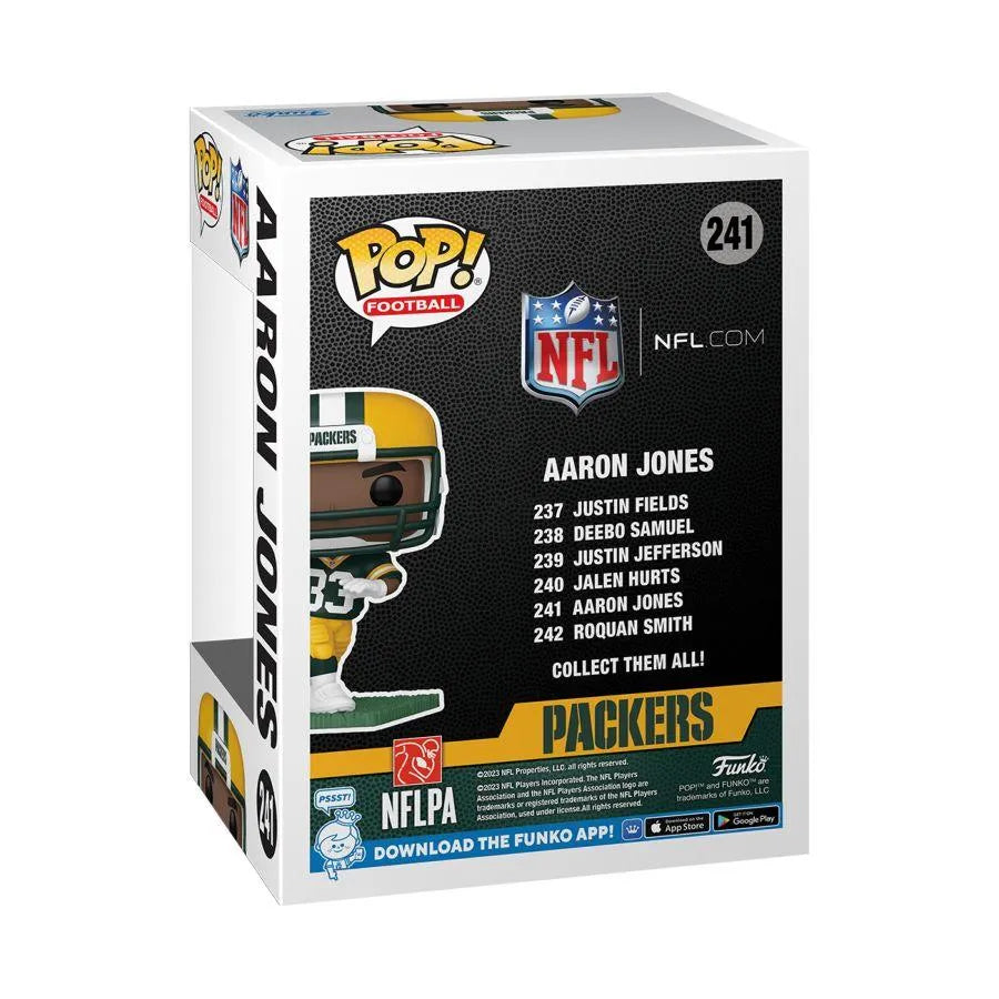 FUN72274 NFL: Packers - Aaron Jones Pop! Vinyl - Funko - Titan Pop Culture