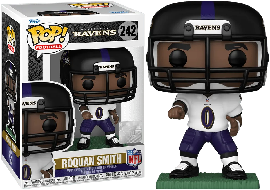 FUN72275 NFL: Ravens - Roquan Smith Pop! Vinyl - Funko - Titan Pop Culture